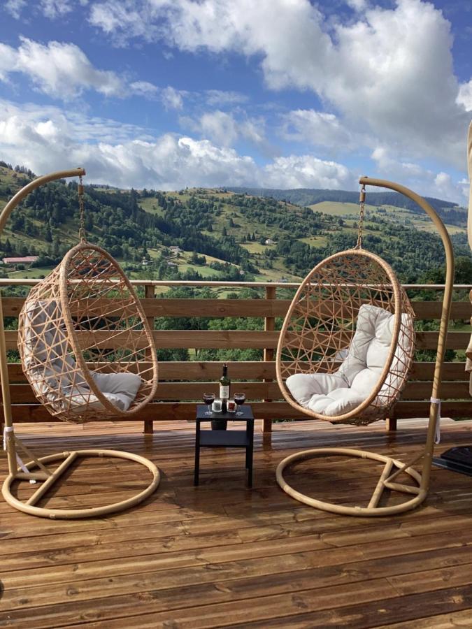 Les Chalets Bambi & Jacuzzi Privatif La Bresse Exterior foto