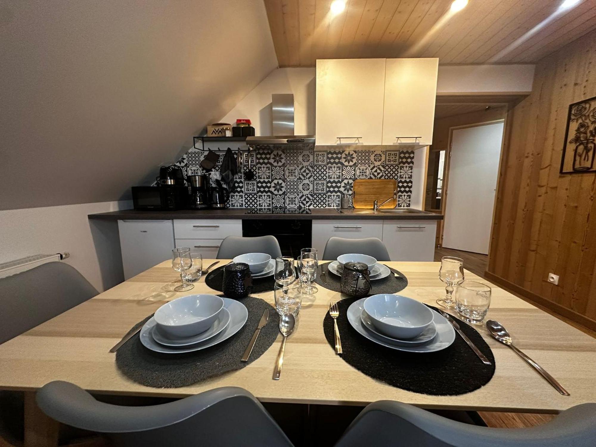 Les Chalets Bambi & Jacuzzi Privatif La Bresse Exterior foto